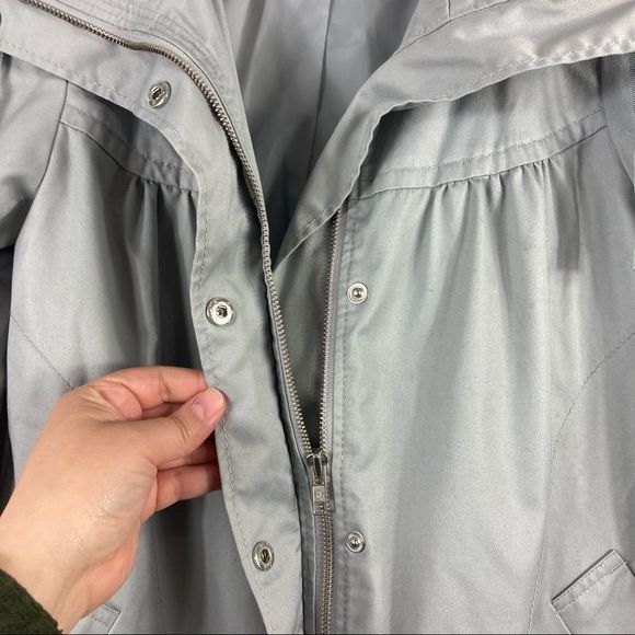 H&M Women's Gray Jacket Size 4 - Picture 3 of 8